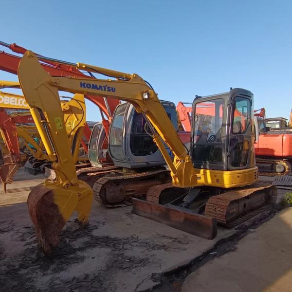 Pre Owned KOMATSU PC55MR Hydraulic Excavator 5ton 5500 KG 28.5KW 3200 Hours