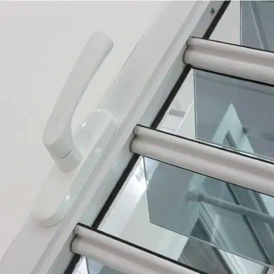 Customized External Fixed Aluminum Louver Windows For House