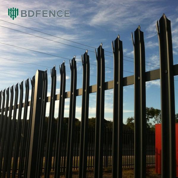 For Garden Tubular Steel Fence Landscaping