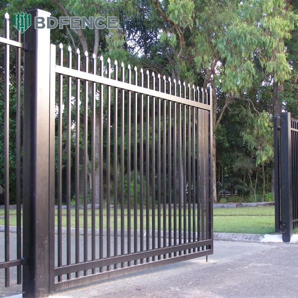 For Garden Tubular Steel Fence Landscaping