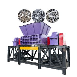 Buy cheap Aluminum Rim Sheet Metal Shredder TUV Twin Shaft Shredder Machine from wholesalers