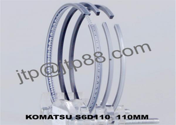 Cheap Chrome Plated Komatsu Spare Parts S6D155 Piston Ring Set 6128-31-2060 6128-31-2070 for sale