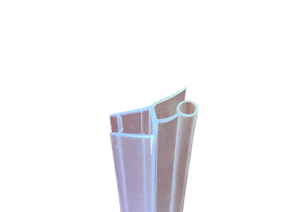 Bathroom Glass Door Shower Door Sealing Strip Fits 6-12mm PVC Waterproof Seal Strips