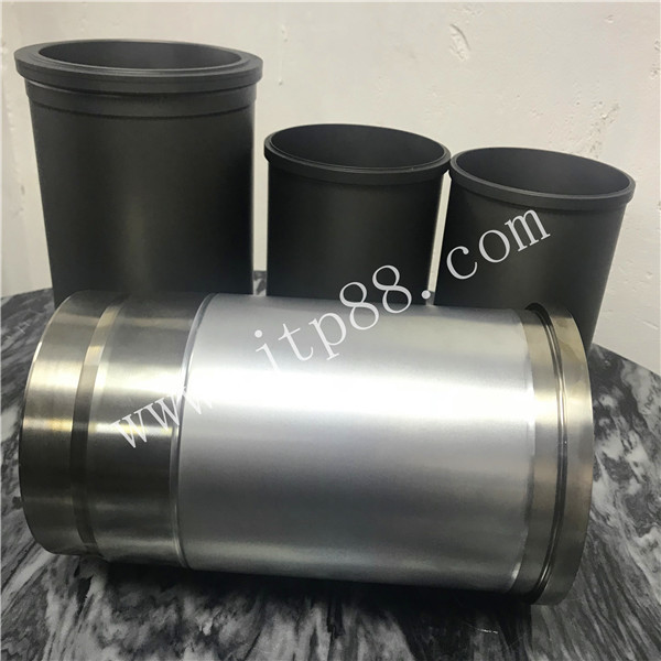 F20C Komatsu Parts Engine Cylinder Sleeves Diamater 95mm With Phosphated OEM: 6207-21-2110