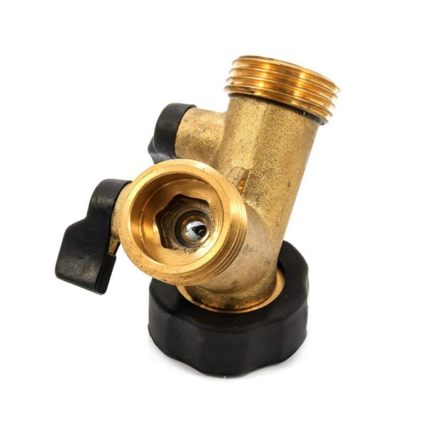 Forged 3/4 Inch Shut Off Solid Lead Free Brass Y Valve