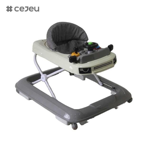 CJ-XTD-401,2025 New Model Baby Walker 3-in-1 Plastic Push Walker with Adjustable Levels for Kids Learning and Walking European Standard