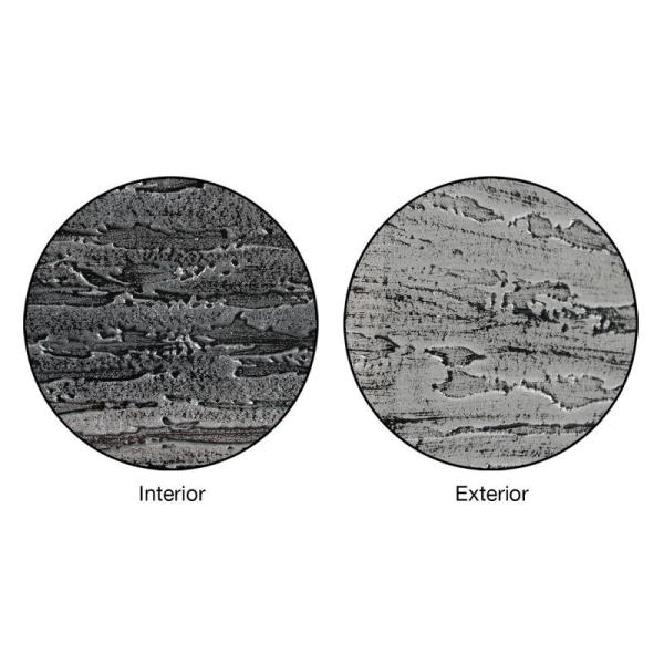 Titanium Black / Gray Bathroom Wash Basins L460 * W330 * H105mm Rectangular Black Vessel Sink