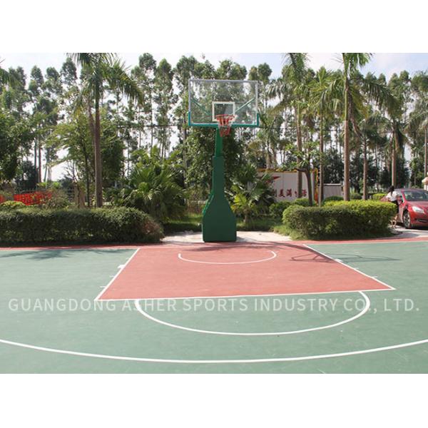 Anti Slip Acrylic Sports Flooring Acrylic Stadium Use For Volleyball