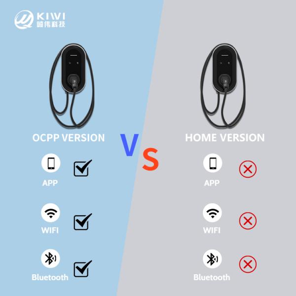 KIWI 2019- Year 7KW Evse ev charger 32a 22kw wallBox gbt Ac type 2 Ev Charging pile