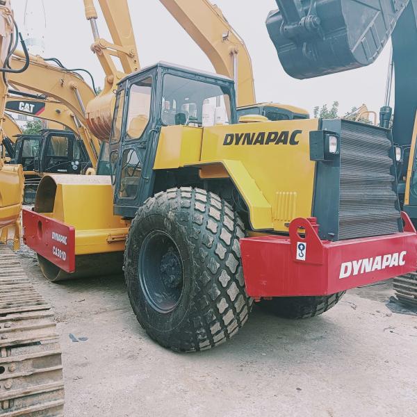 Tandem Dynapac CA301D Used Road Roller Earthmoving Machine