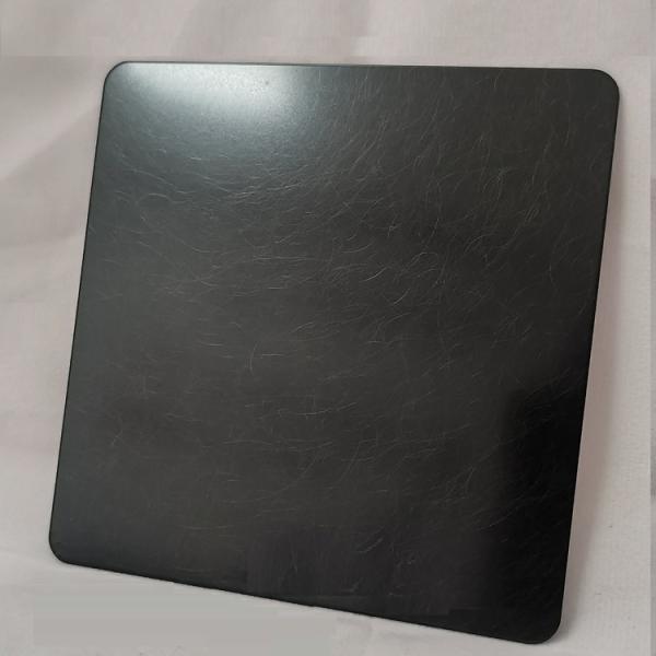 Vibration SS Sheet Bronw Black Gold Decorative Sheet For Life