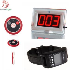 Quality Restaurant Hotel Supplies call bell simple display wireless waiter paging system wholesale