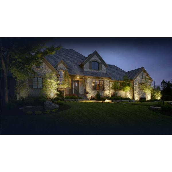 Traditional Solar Pathway Bollard Light Outdoor IP65 Aluminum