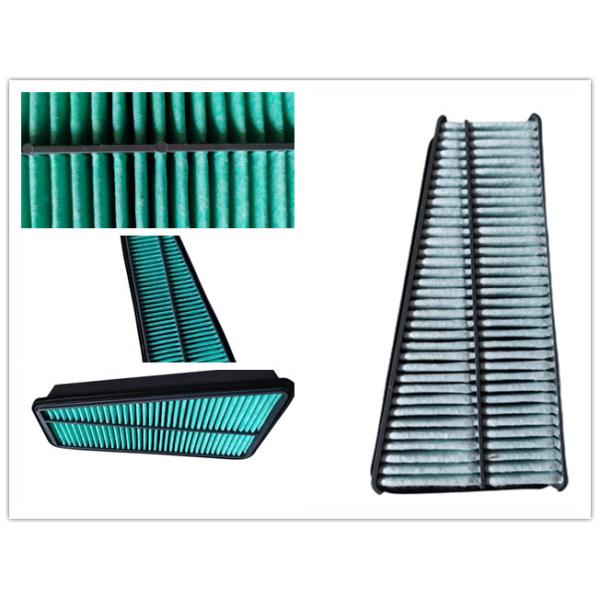 PP Green Fabric 17801-31090 / 17801-0P010 Replacement Air Filter For TOYOTA