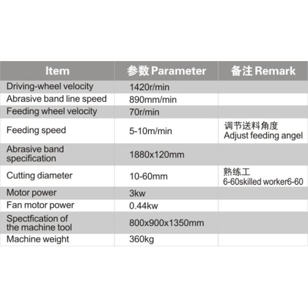 MM2012A Double belt wooden round pole sanding machine