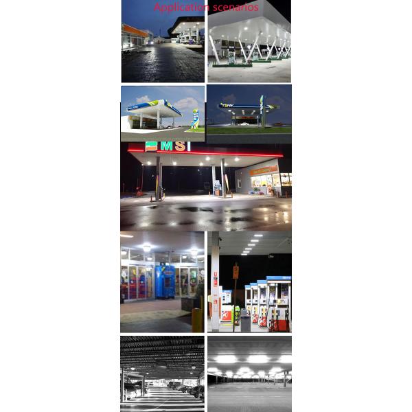 50w 100w 150w 200w LED Gas Station Canopy Lights Gas Station Lamps
