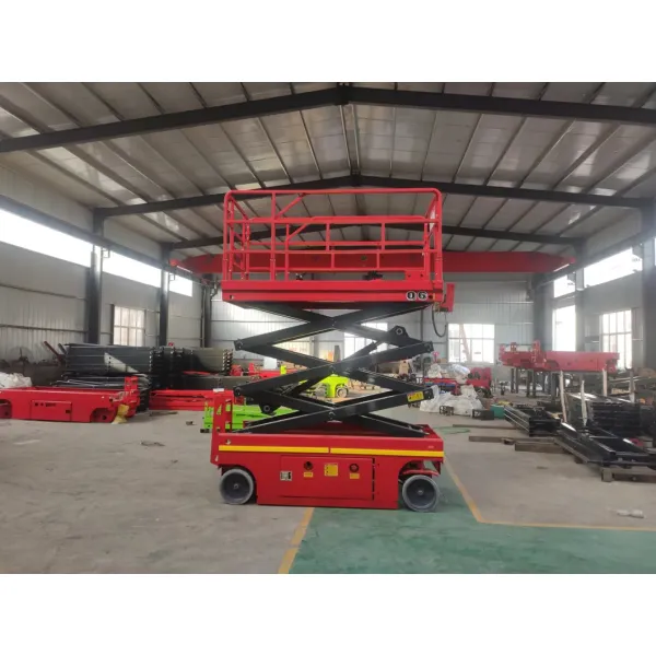 Chinese Factory Lifting Equipment Electric Self Propelled Hydraulic Aerial Work Platform Scissor Lift Table Platform