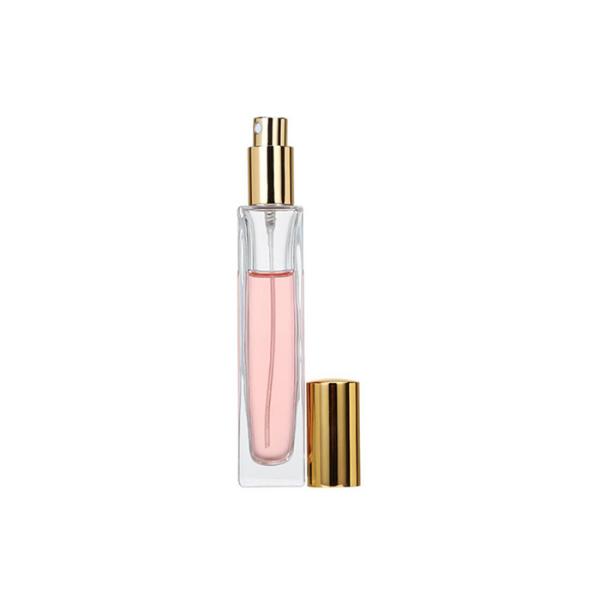 Transparent Screwing Neck Fragrance Perfume Bottle , Empty Perfume Bottle 50ml Compact