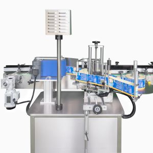 Fully Automatic PLC Round Bottle Labeler For Pharmaceutical