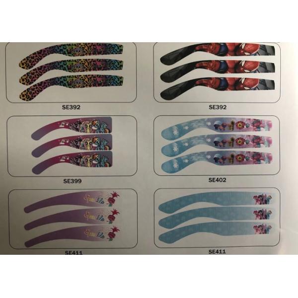 Custom Printable Stickers For Glasses Frames High Temperature Resistance