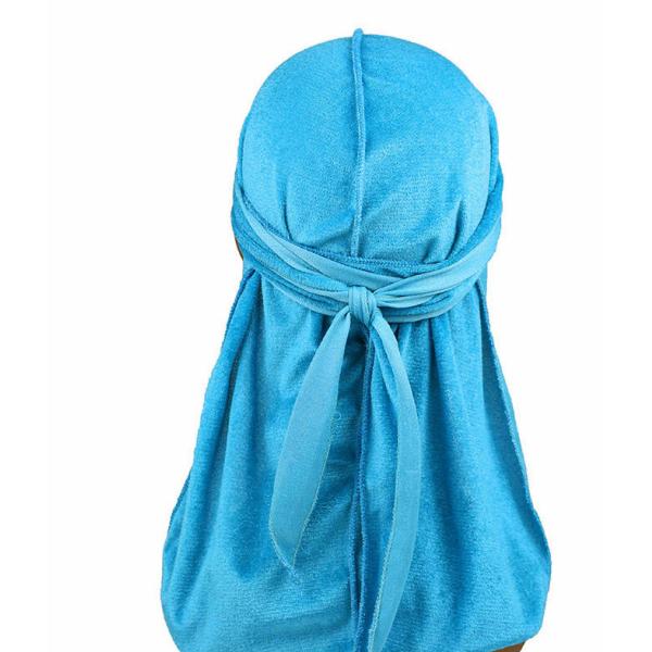 Customized Velvet Wave Durag Cap Bonnet for 360 Wave Headcover