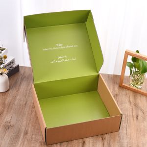 Quality Clothing And Apparel Mailer Packaging Boxes Eco Friendly Paperboard Card wholesale