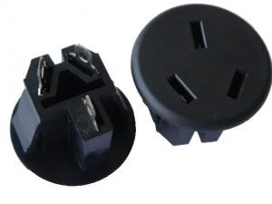 Quality Round Australian AC Electric Power Sockets , Electrical Wall Plugs For Office / Home wholesale