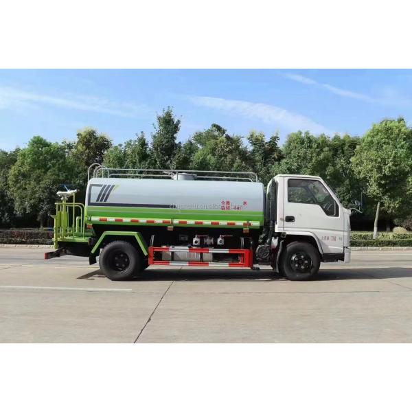 120hp-140hp JMC Water Tanker Truck Water Carrier Truck with Euro 3 Emission Standard