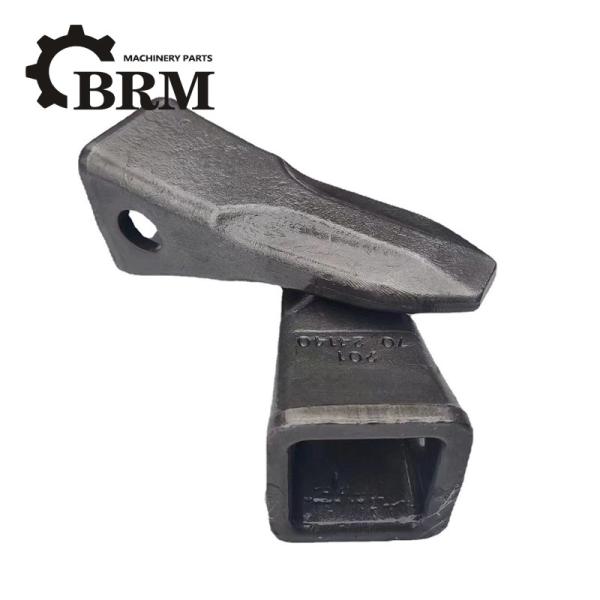 Alloy Steel Excavator Bucket Teeth Backhoe Rock Teeth With Pins PC80