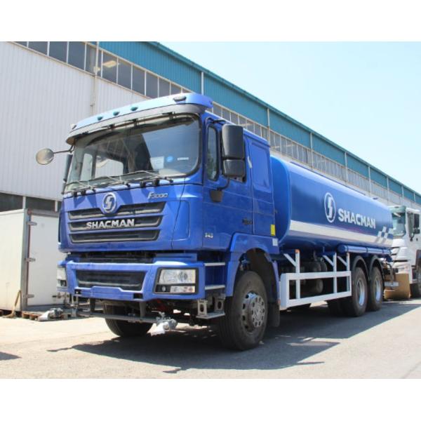 336hp Water Tank Truck SHACMAN F3000 Blue Water Capital Trucking 6x4 EuroV
