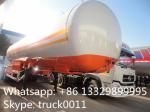 factory direct sale 2 axles 17ton lpg gas tank semitrailer, 17MT ASME standard