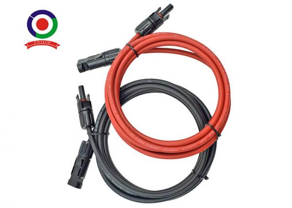 Cheap TUV CE Certified 4mm2 6mm2 PV Portable Solar Panel Extension Cable for sale