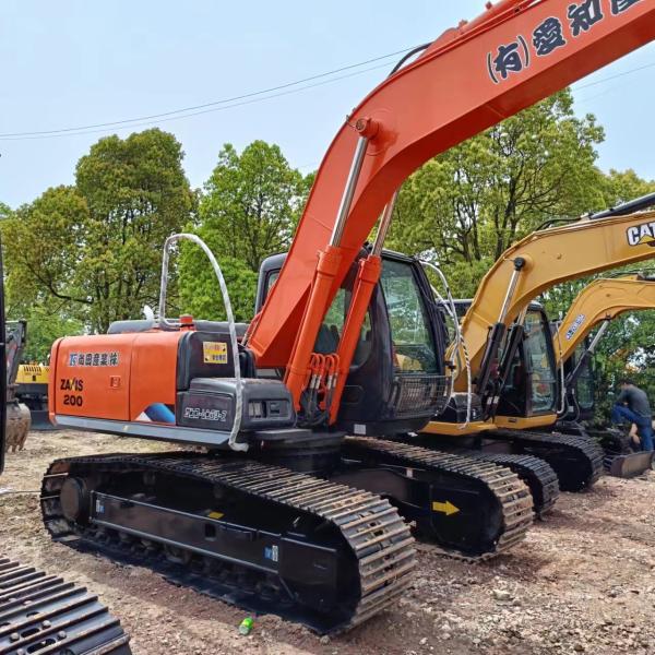 Hitachi ZX200 20 Ton Excavator Used Crawler Excavator Small Capacity Made In Japan