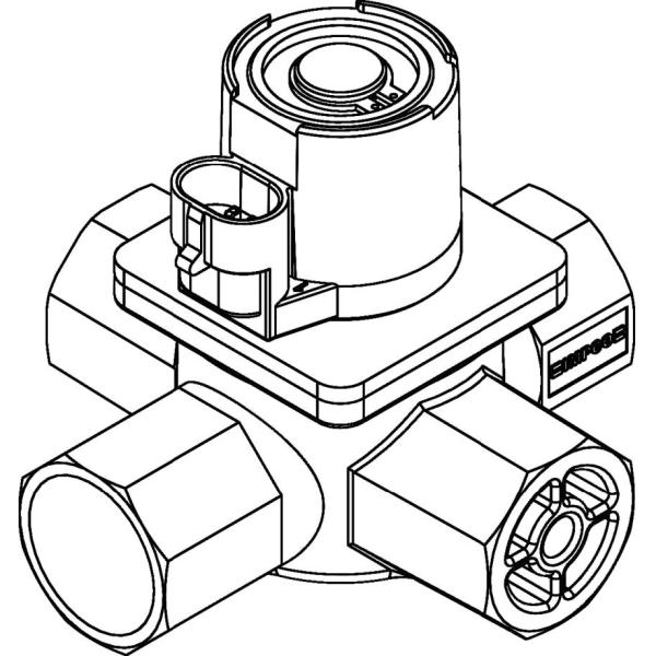LPG Vapor Female Outlet FL 50046 001 IMPCO Lockoff