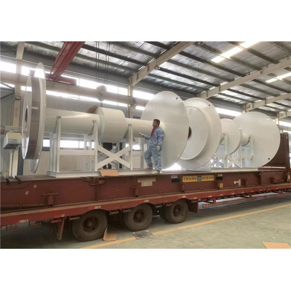 Q355D Marine Crane Fiting Cable Winding Drum 1700mm Covered With Zinc And Paint