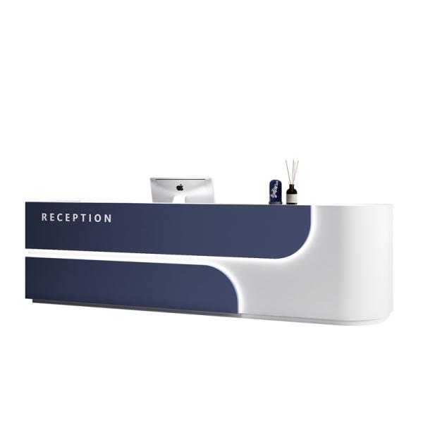Multifunctional Reception Desk for Lacquer Beauty Salon Bar and Hotel Front Desk