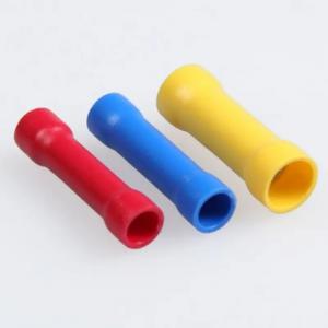 China Custom Silicone Rubber Parts Insulated Direct Butt Connector For Electrical Crimp Terminal Wires on sale