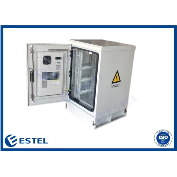 16U Anti theft Outdoor Telecom Enclosure With Thermal Insulation