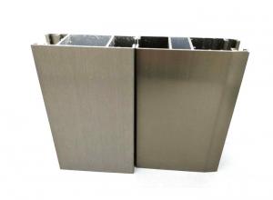 Quality 6m High Glossy Electrophoresis Anodized Aluminium T Shape Extrusion Profiles wholesale