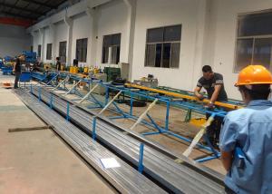 Quality High Speed Channel Cable Tray Roll Forming Machine Line With Servo Flying Cutoff wholesale