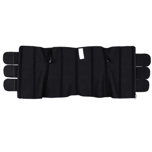 Latex Three Strap Waist Trainer 3XS Curves Waist Trimmer Belt With Zipper