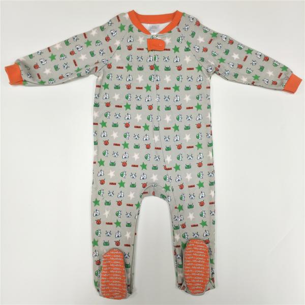 Plus Size Children's Pajamas Set Full Print Cotton Boy's Sleepwear Sleepwear for Kids