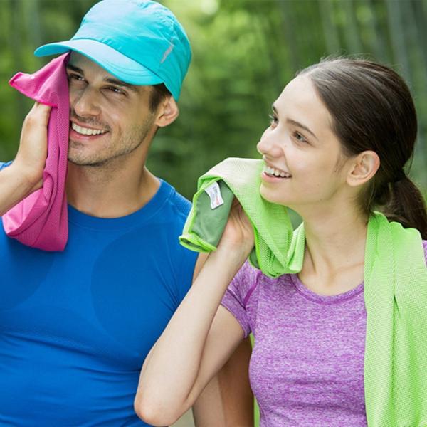 Instant Cooling Rags Bulk Microfiber Cooling Towel For Neck Quick Drying