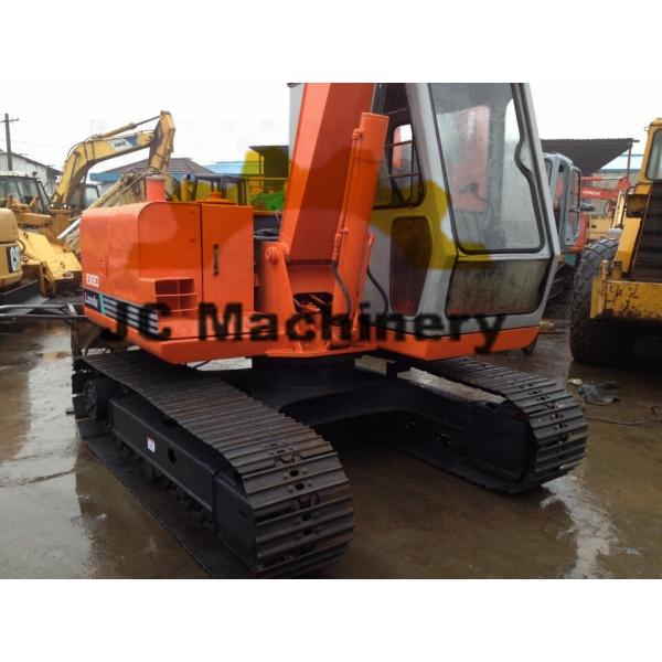 0.3m³ Bucket Used Hitachi Mini Excavator With NISSAN Engine 5.883L Displacement