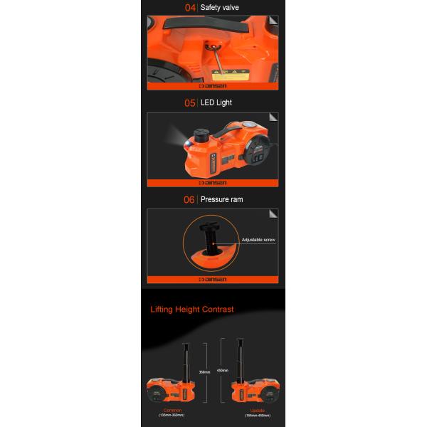 Heavy Duty 3 Tonne Car Jack 12 Volt Electric Car Jack