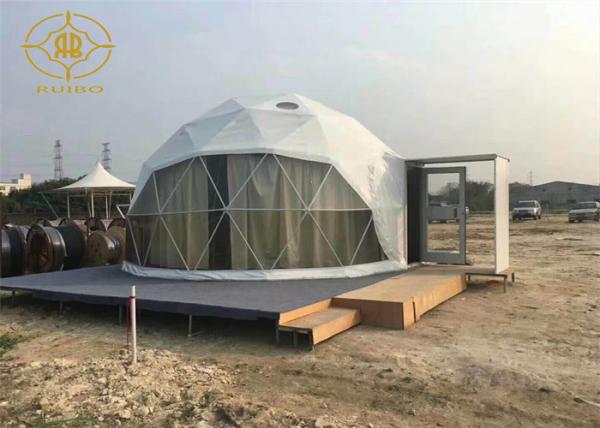 Cheap Clear Span Lightweight Geodesic Tent Fire Retardant Commercial Dome Tents for sale