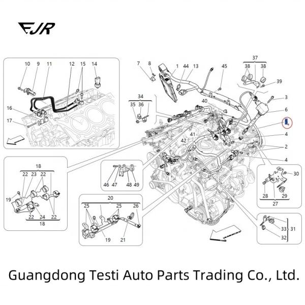 OE Standard 310235 3.0 Automotive Engine Spark Plug For Ghibli Levante Quattroporte