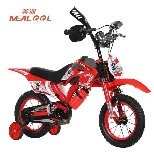 CCC Certified 12 Inch Kids Bike Imitation Motorcycle Design Boys' Kids Bicycle