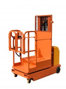 Quality 4.5m Aerial Order Picker Equipment Full Electric Automatic Model Self Propelled wholesale