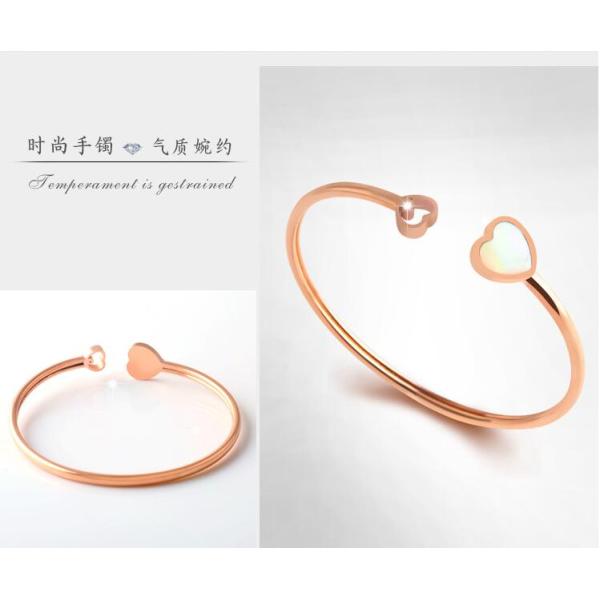 Rose Gold Color Cross Bracelet for Men Women Couples Jewelry Fashion Stainless Steel Chain